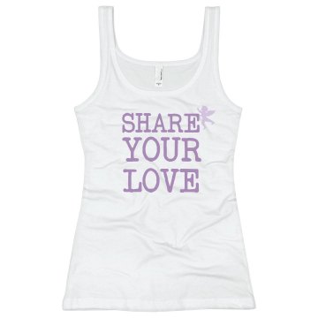 Share Your Love Junior Fit Bella Longer Length 1x1 Rib Tank Top