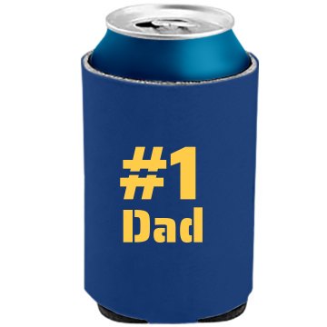 Number One Dad The Official KOOZIE Can Kooler