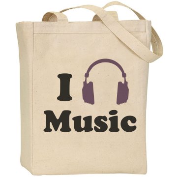 Music Tote Liberty Bags Canvas Tote