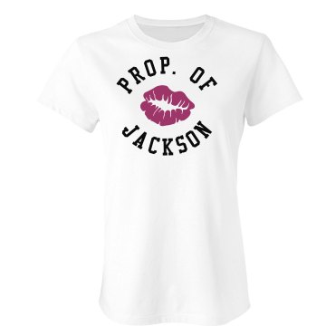 Property of Jackson Junior Fit Bella Sheer Longer Length Rib Tee