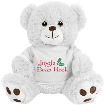 Jingle Bear Rock Medium Plush Teddy Bear