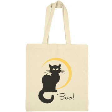 Halloween Cat Bag Liberty Bags Canvas Bargain Tote Bag