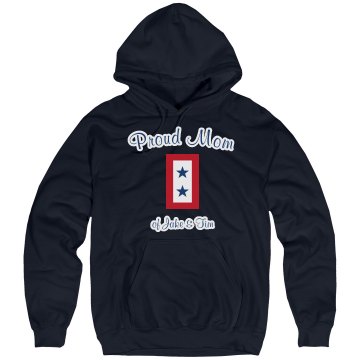 Proud Army Mom Unisex Gildan Heavy Blend Hoodie