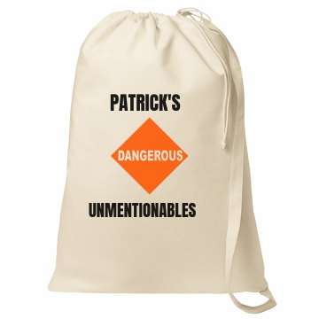 Patrick's Unmentionables Port Authority Laundry Bag