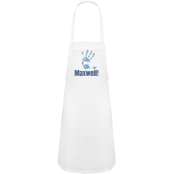 Maxwell Loves to Paint Youth Kng Brand Bib Apron