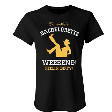 Samantha's Bachelorette Junior Fit American Apparel Fine Jersey Tee