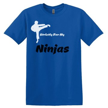 Strictly for my Ninjas Unisex Gildan Heavy Cotton Crew Neck Tee