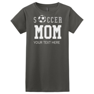 Soccer Mom Ball Misses Relaxed Fit Gildan Ultra Cotton Tee