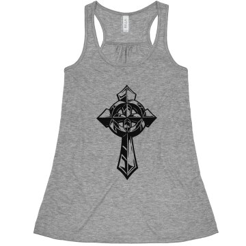 Following God in Fashion Misses Bella Flowy Lightweight Tank