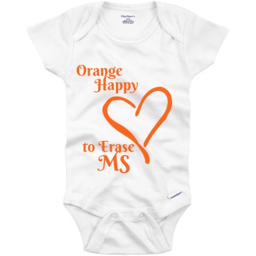 Erase MS Onesie Infant Gerber Onesies