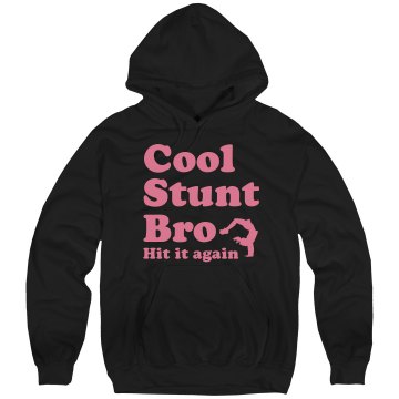 Cool Stunt Bro Cheer Unisex Hanes Ultimate Cotton Heavyweight Hoodie