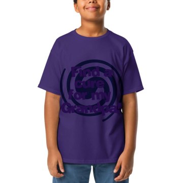 Youth Alzheimer's Support Youth Gildan Ultra Cotton Crew Neck Tee