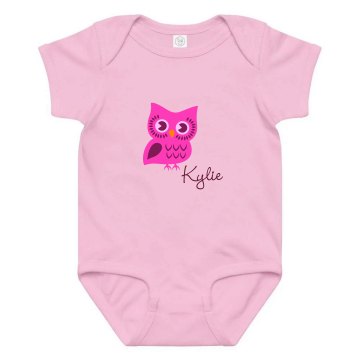 Personalized Onesie Infant Rabbit Skins Lap Shoulder Creeper