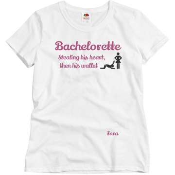 Bachelorette Misses Relaxed Fit Basic Gildan Ultra Cotton Tee