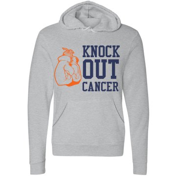 Knock Out Cancer Unisex Gildan Heavy Blend Hoodie
