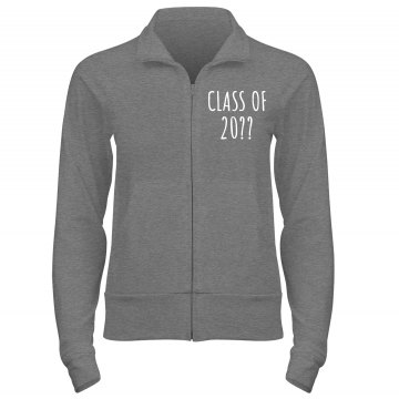 Screw Football Lets Cheer Junior Fit Bella Cadet Zip Track Jacket
