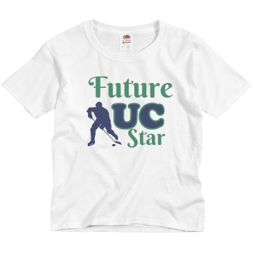 Future Hockey Star Youth Basic Gildan Ultra Cotton Crew Neck Tee
