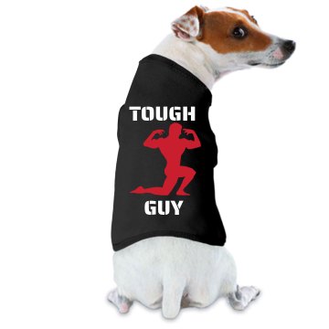 Tough Guy Dog Ringer Doggie Skins Dog Ringer Tee