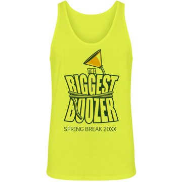 Spring Break Boozer Unisex American Apparel Neon Tank