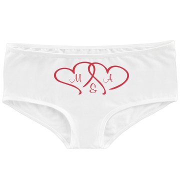 Matt And Angie Bella Contrast Satin Trim Thong
