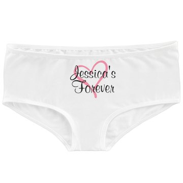 Jessica's Forever Bella Contrast Satin Trim Thong