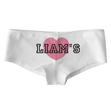 Liam's Love Bella Contrast Satin Trim Thong