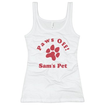Paws Off! Bella Junior Fit Contrast Satin Trim Cami