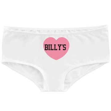 Billy's Forever Bella Contrast Satin Trim Thong