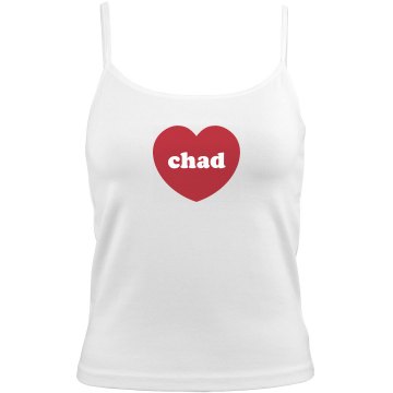 I Love Chad Bella Junior Fit Contrast Satin Trim Cami