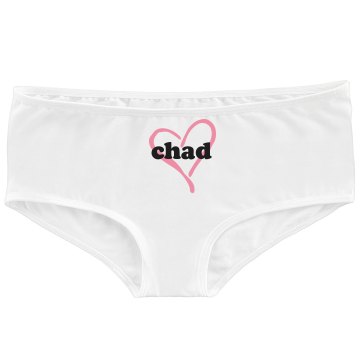 I Love Chad Bella Contrast Satin Trim Thong