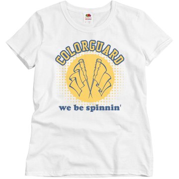 We Be Spinnin' Misses Relaxed Fit Basic Gildan Ultra Cotton Tee