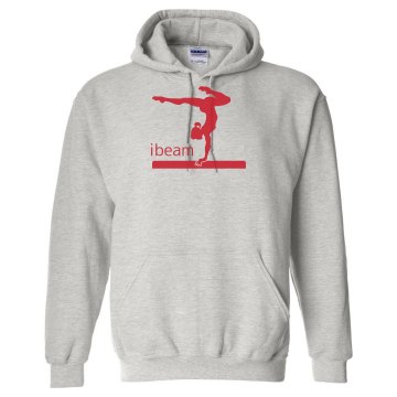 iBeam Gymnast Hoodie Unisex Hanes Ultimate Cotton Heavyweight Hoodie