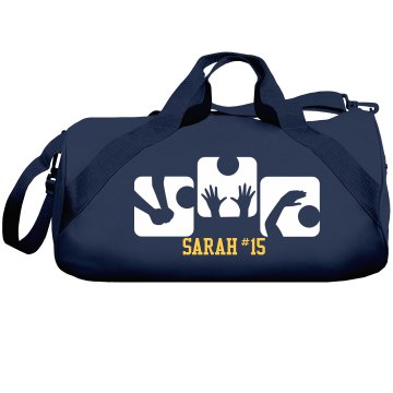 Bump Set Spike Bag Liberty Bags Barrel Duffel Bag