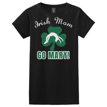 Cheer Mom Tee Misses Relaxed Fit Gildan Ultra Cotton Tee