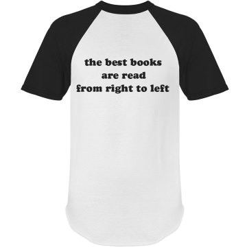 Right to Left Unisex Anvil Ringer Tee