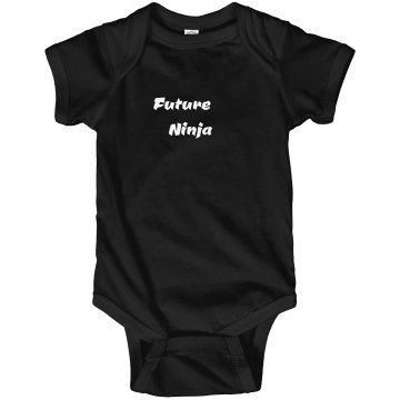 Future Ninja Infant Rabbit Skins Lap Shoulder Creeper
