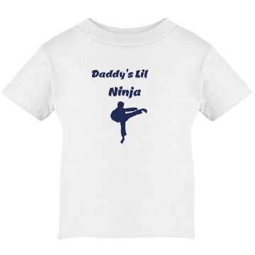 Baby Ninja Infant Rabbit Skins Lap Shoulder Tee