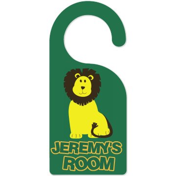 Boy's Room Door Hang Door Knob Hanger