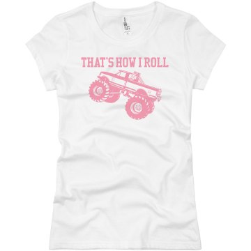 How I Roll Bug Junior Fit Basic Bella Favorite Tee