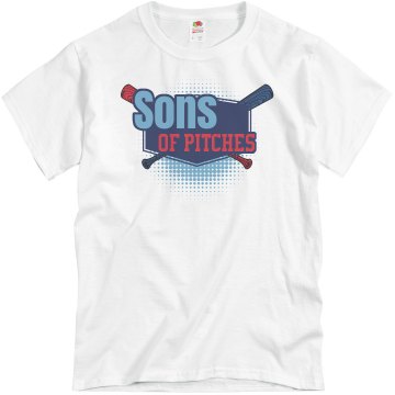 Sons Of Pitches Unisex Basic Gildan Heavy Cotton Crew Neck Tee