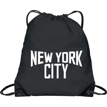 Lennon New York Bag Port & Company Drawstring Cinch Bag