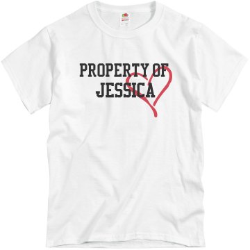 Property Of... Unisex Basic Gildan Heavy Cotton Crew Neck Tee