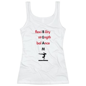 Beam Junior Fit Soffe 2x1 Rib Tank Top