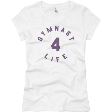 Gymnast 4 Life Junior Fit Basic Bella Favorite Tee