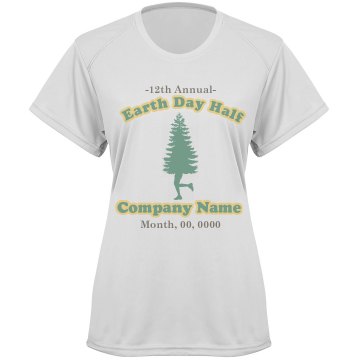Earth Day Race Walk Paragon Women's Performance Tee