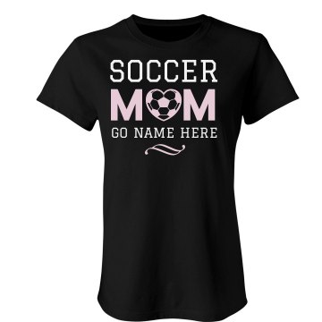Soccer Mom Tee Misses Relaxed Fit Gildan Ultra Cotton Tee