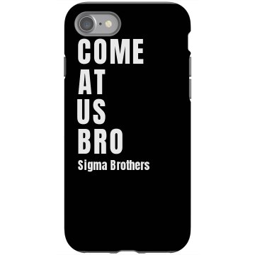 Come At Us iPhone Cover Rubber iPhone 4 & 4S Case Black
