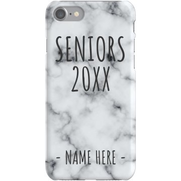 Senior 13 iPhone Case Plastic iPhone 5 Case Black