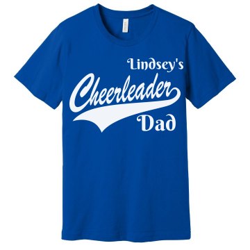 Cheer Dad Phone Unisex Gildan Heavy Cotton Crew Neck Tee