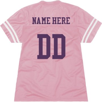 Mindy's Softball w/ Back Junior Fit Soffe Mesh Football Jersey